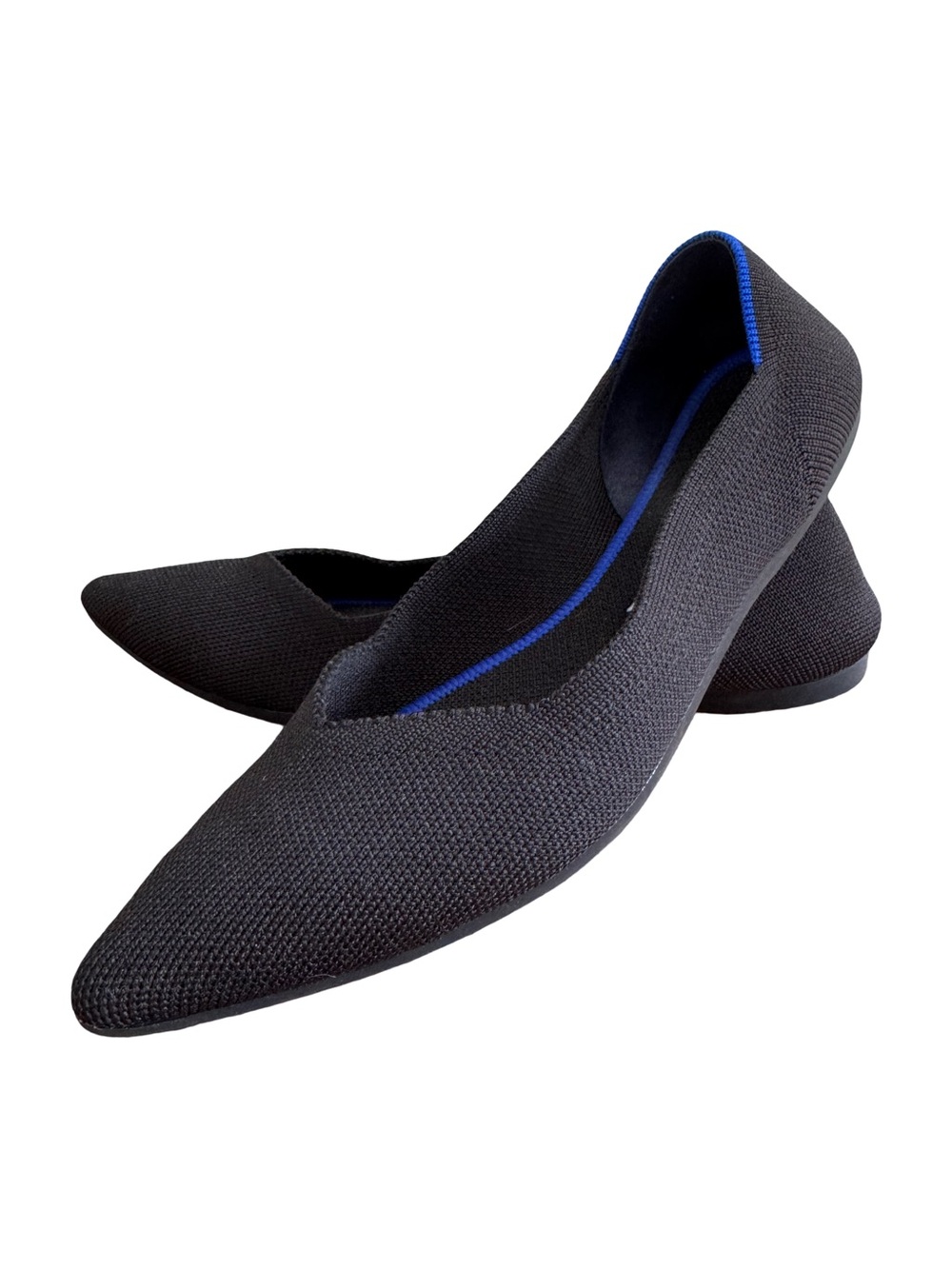 Rothy’s the Point Black Flats Size 7.5
